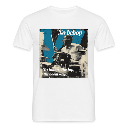 Push It Bebop, T-shirt unisex - vit