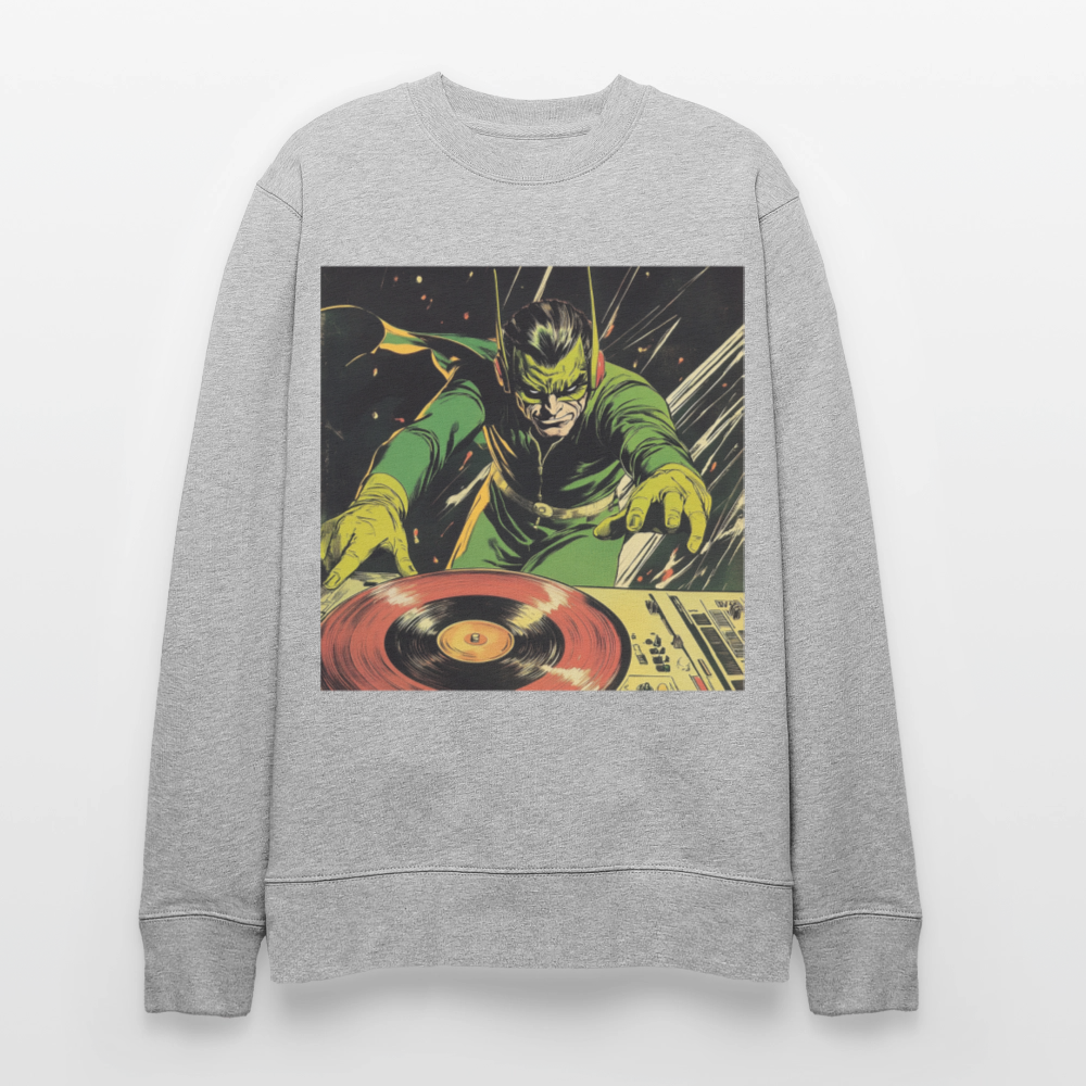 Vibe Venom, Ekologisk sweatshirt CHANGER unisex från Stanley/Stella - gråmelerad