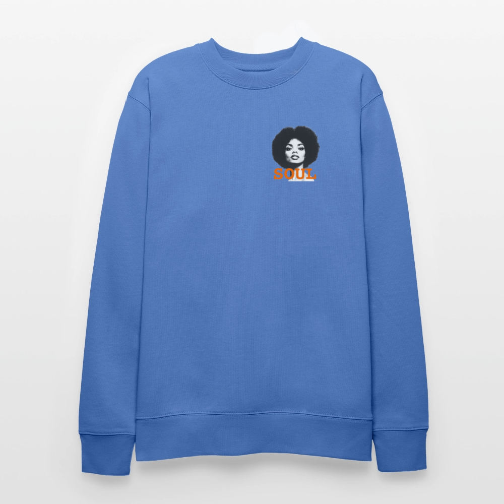 SOUL PWR, Ekologisk sweatshirt CHANGER unisex från Stanley/Stella - blå