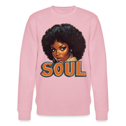 Soulful Vibes, Ekologisk sweatshirt CHANGER unisex från Stanley/Stella - ljusrosa