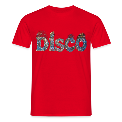 Star Dust, fades.T-shirt herr - röd