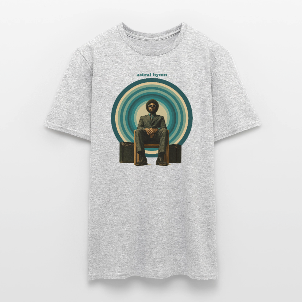 The Creator Has a Free Jazz Plan, T-shirt unisex - gråmelerad