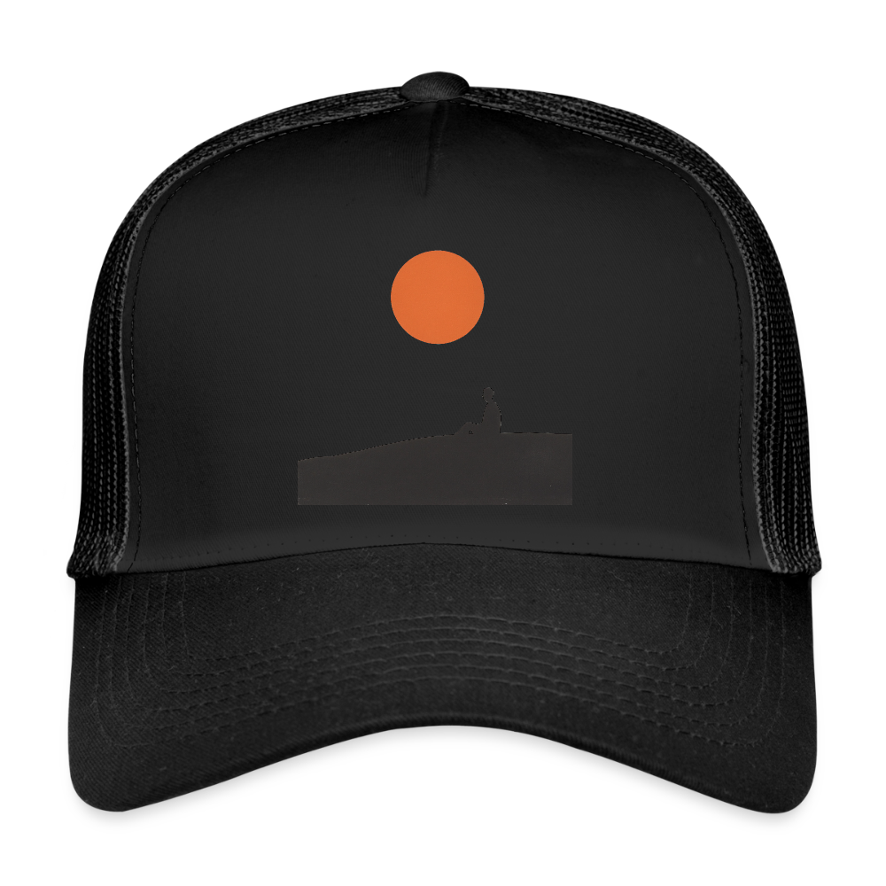 Under the sun, Trucker Cap - svart/svart