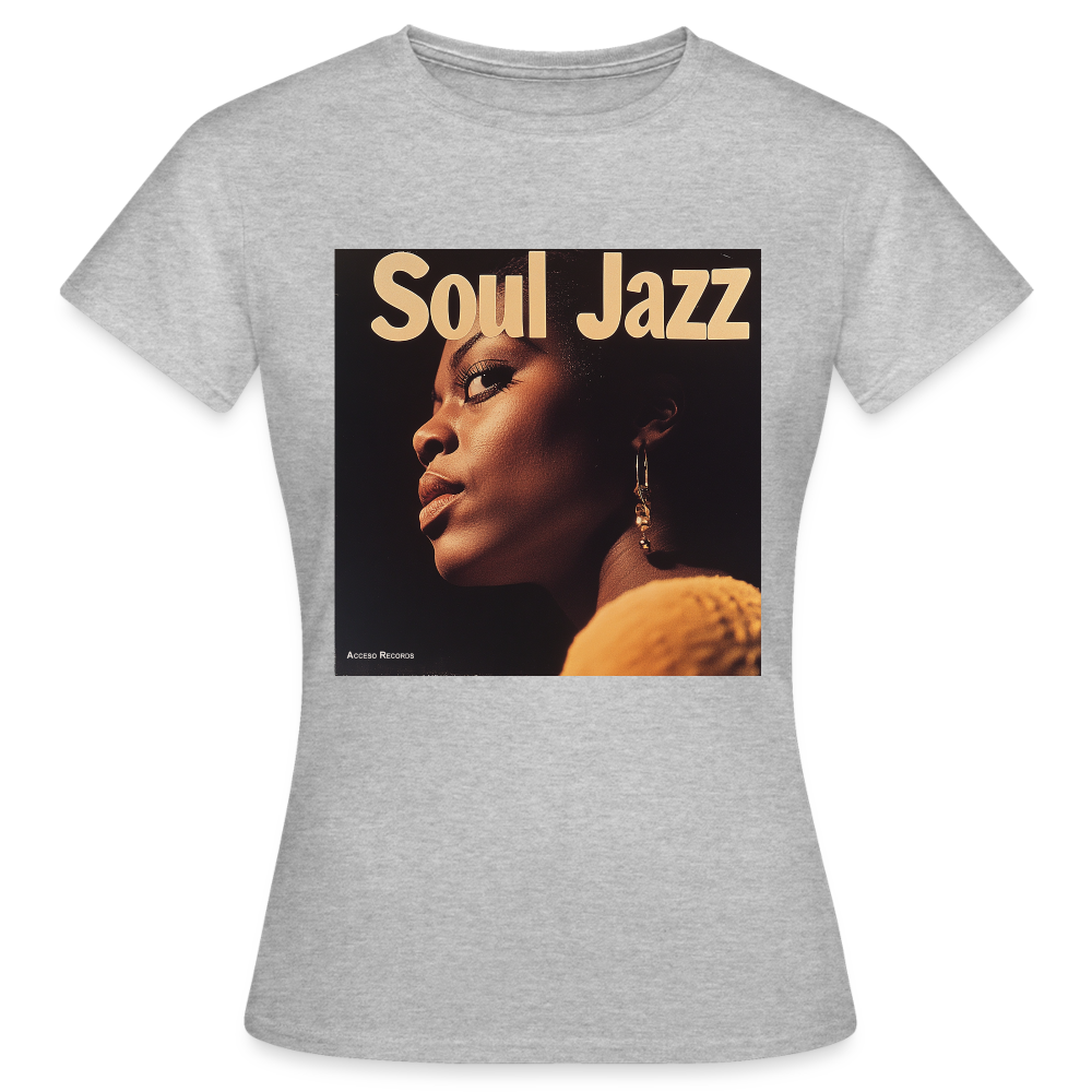 Acceso's Soul Groove: Jazz with a Beat, T-shirt dam - gråmelerad