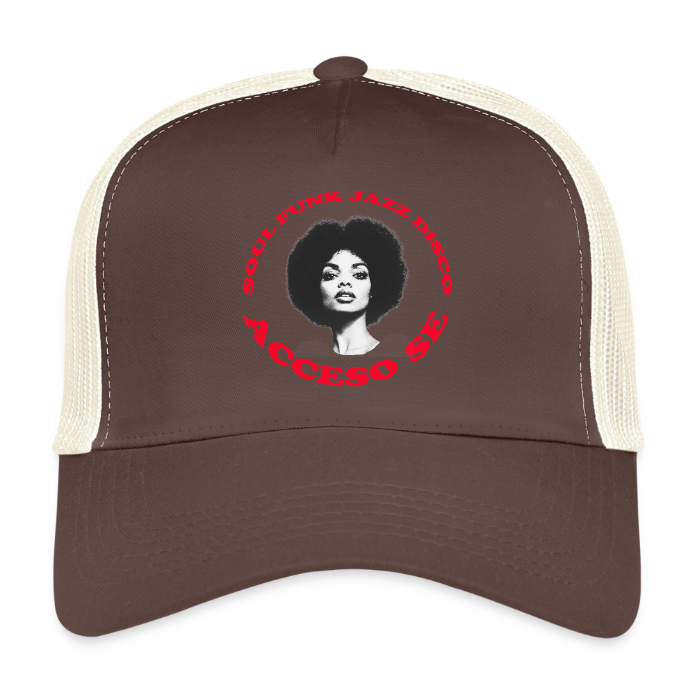 Where Music Lives – Powered by Acceso Family, Trucker Cap - brun/beige