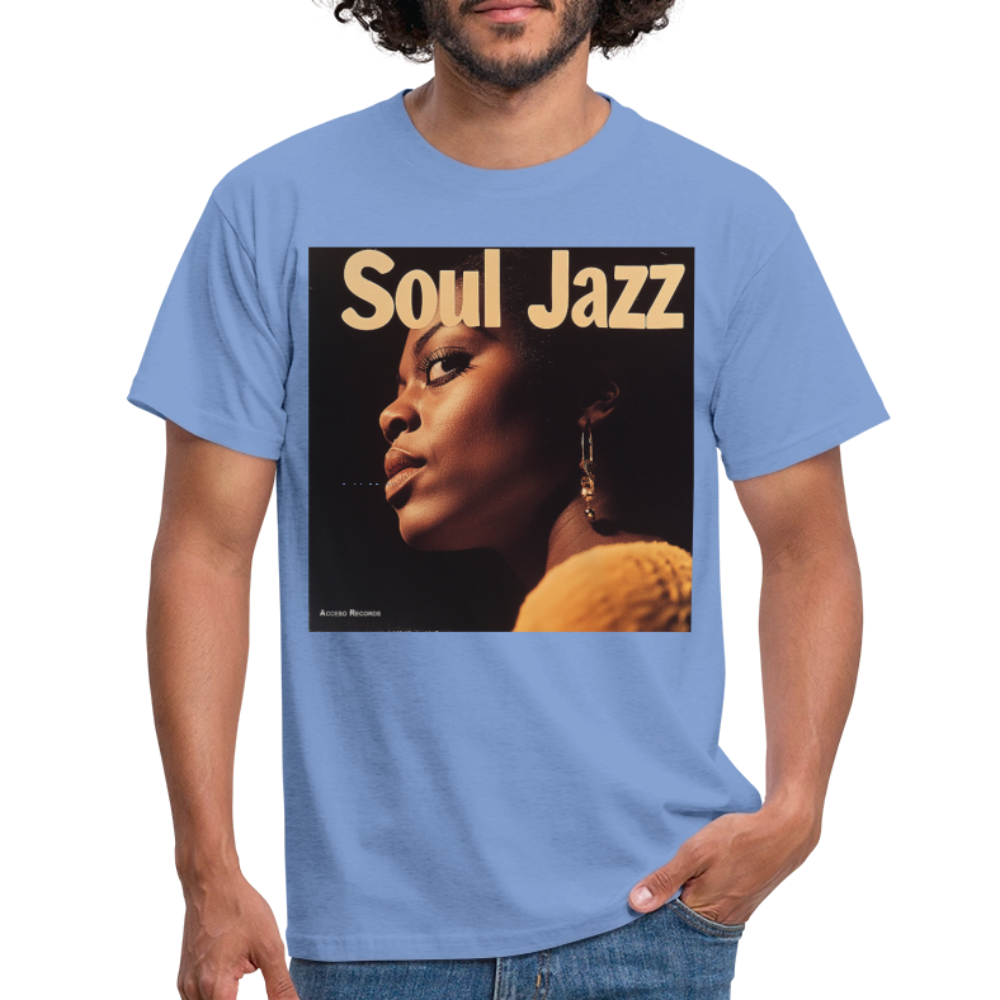 Acceso's Soul Groove: Jazz with a Beat, T-shirt herr - carolina blue