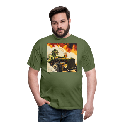 Ragg-Rex, T-shirt herr - Militärgrön