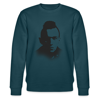 Stencil of Rebellion, Ekologisk sweatshirt CHANGER unisex från Stanley/Stella - mörk petrol