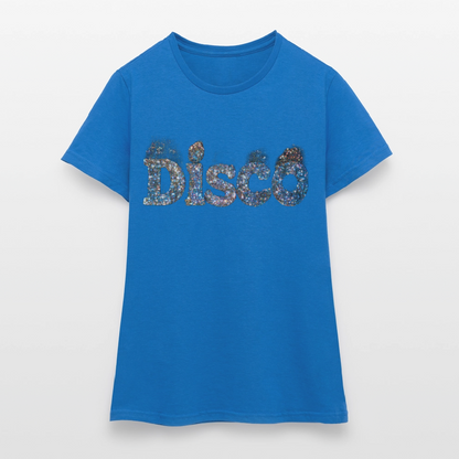 Star Dust, T-shirt dam - royalblå