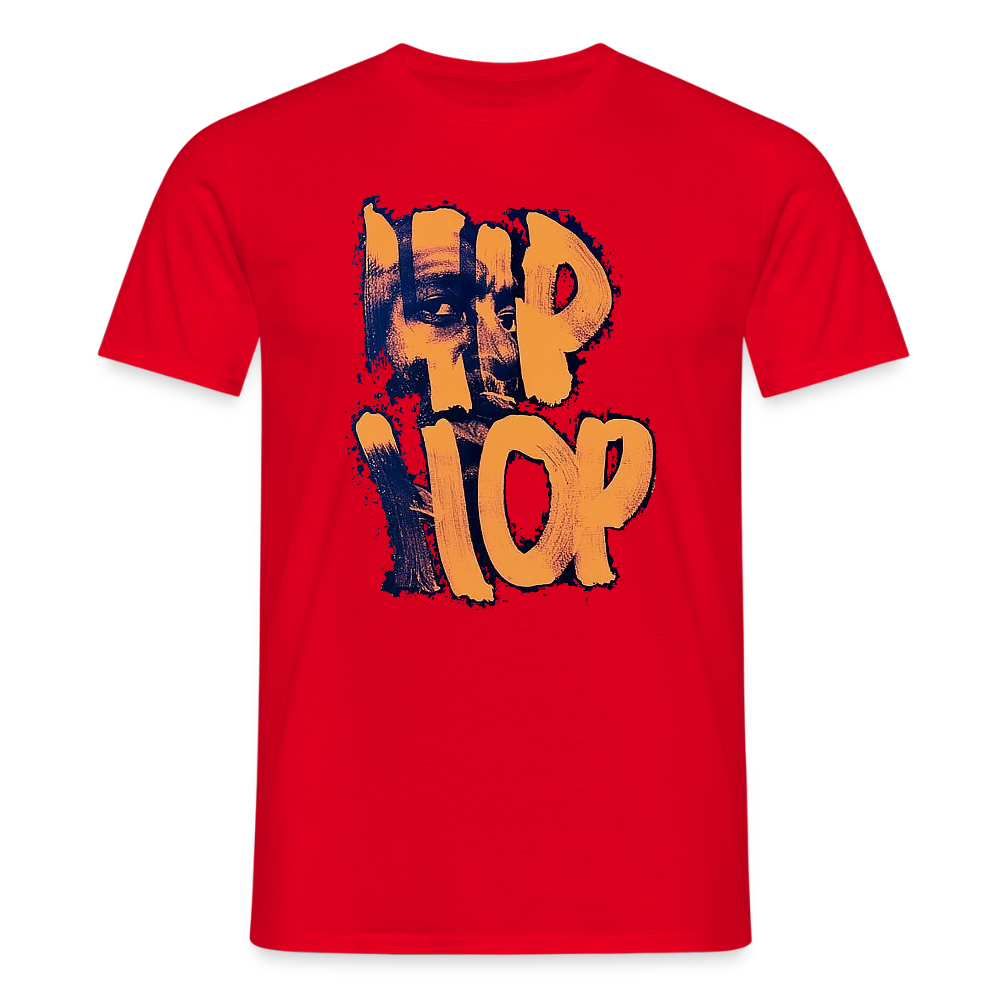 Raised on Boom Bap, T-shirt unisex - röd
