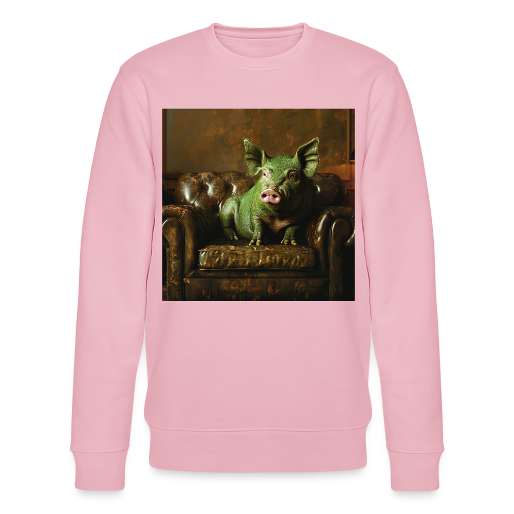 Grön Elegans, Ekologisk sweatshirt CHANGER unisex från Stanley/Stella - ljusrosa