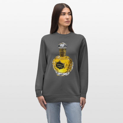 Eau de Perfume, Ekologisk sweatshirt CHANGER unisex från Stanley/Stella - kolgrå