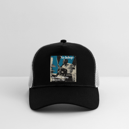 Push It Bebop, Trucker Cap - svart/stengrå