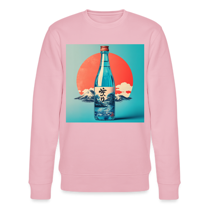 Stillhet i glas, Ekologisk sweatshirt CHANGER unisex från Stanley/Stella - ljusrosa