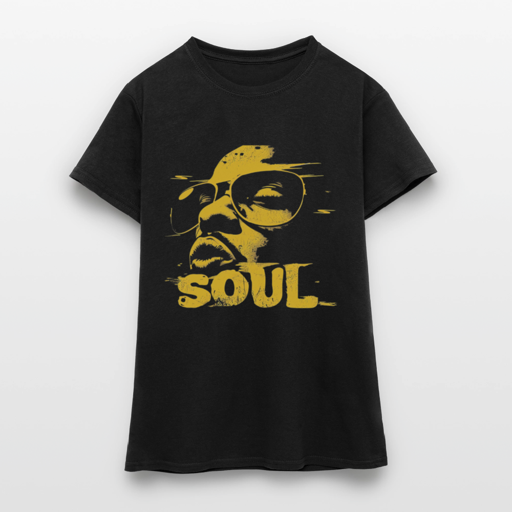 Funky Soul, T-shirt dam - svart