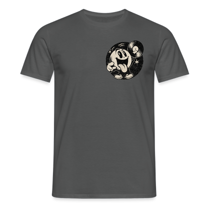 Groove Chaser, T-shirt herr - kolgrå