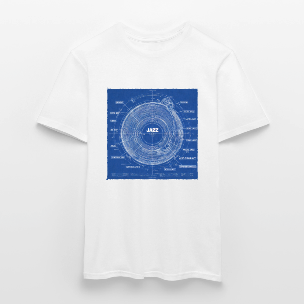 Kind of Blueprint, T-shirt unisex - vit