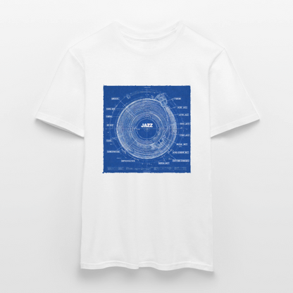 Kind of Blueprint, T-shirt unisex - vit