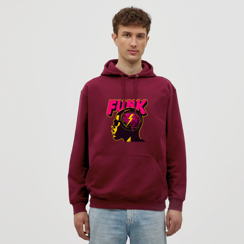 Funk Head, Luvtröja unisex - bordeaux