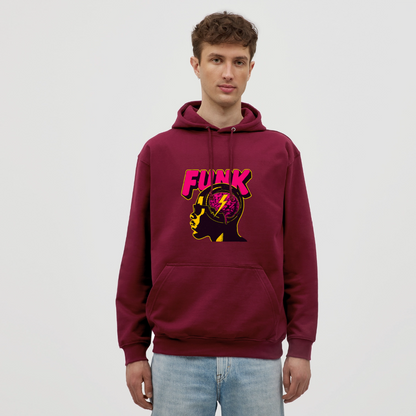 Funk Head, Luvtröja unisex - bordeaux