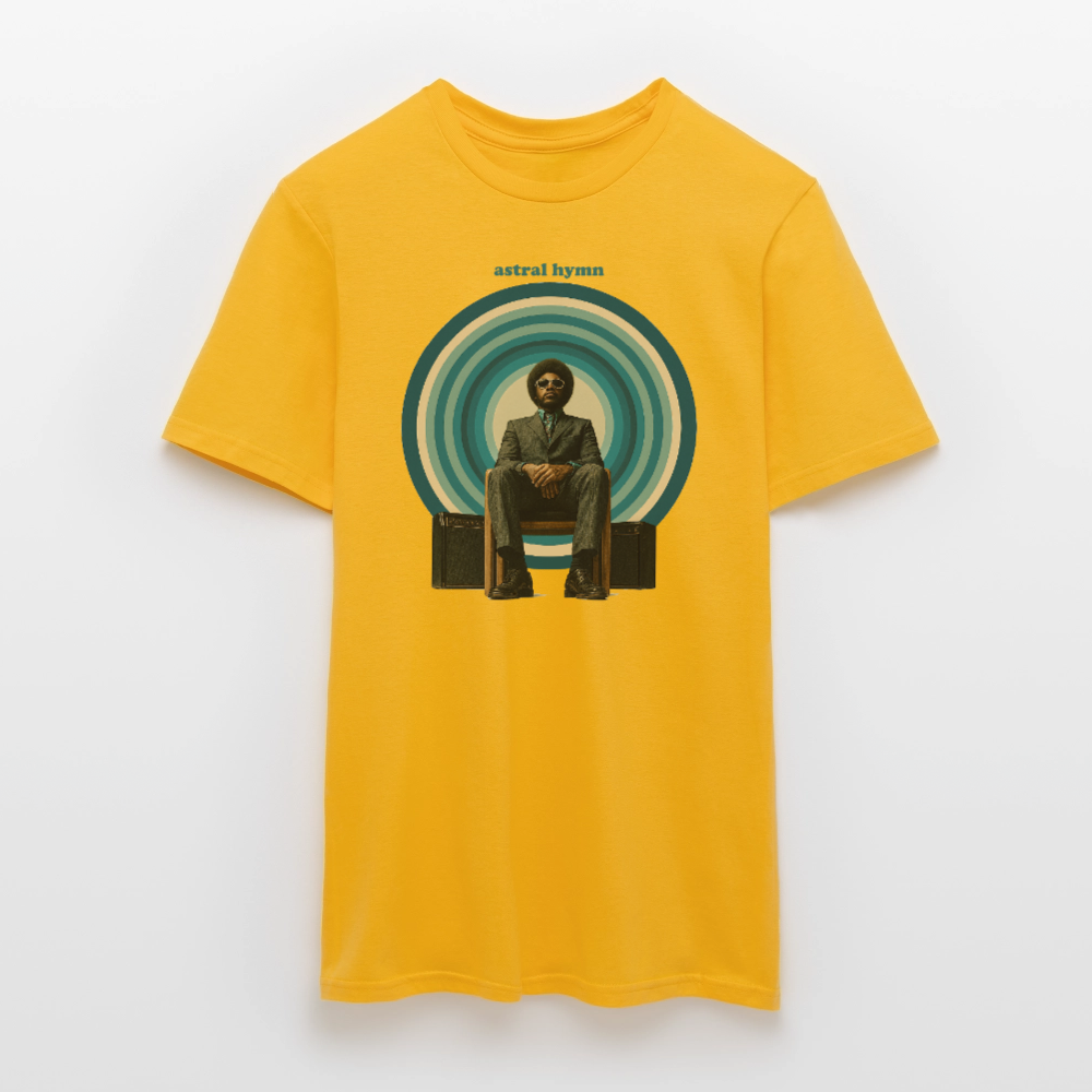 The Creator Has a Free Jazz Plan, T-shirt unisex - gul