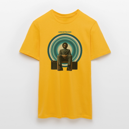 The Creator Has a Free Jazz Plan, T-shirt unisex - gul