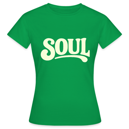 All About Soul, T-shirt dam - kellygrön