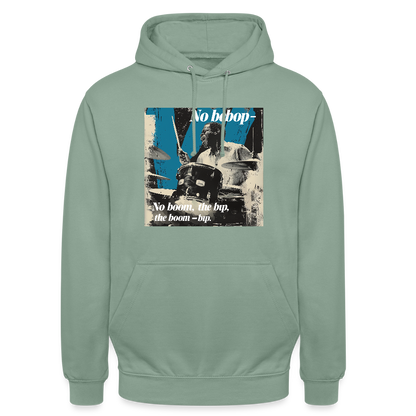 Push It Bebop, Luvtröja unisex - grågrön