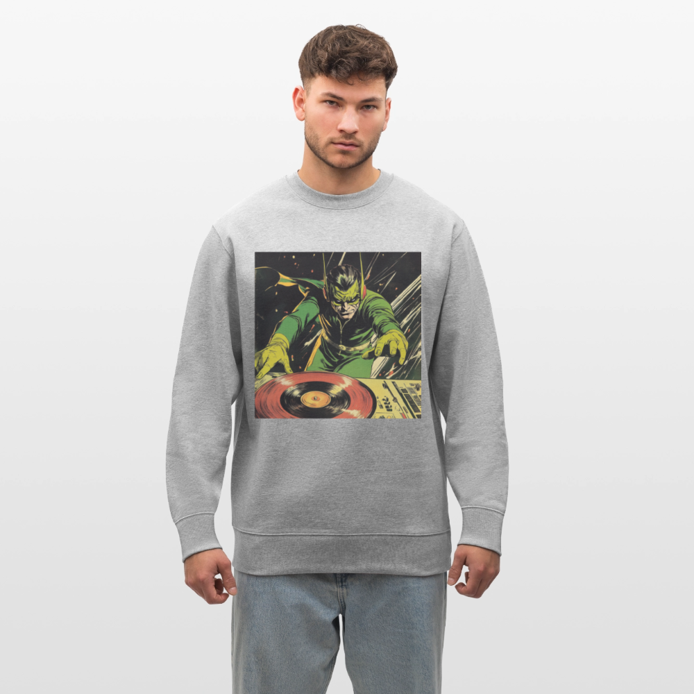 Vibe Venom, Ekologisk sweatshirt CHANGER unisex från Stanley/Stella - gråmelerad