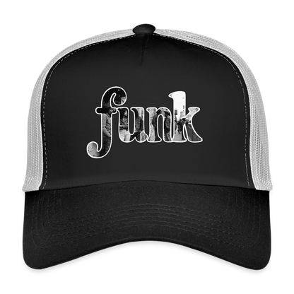 Funk Vibes, Trucker Cap - svart/stengrå