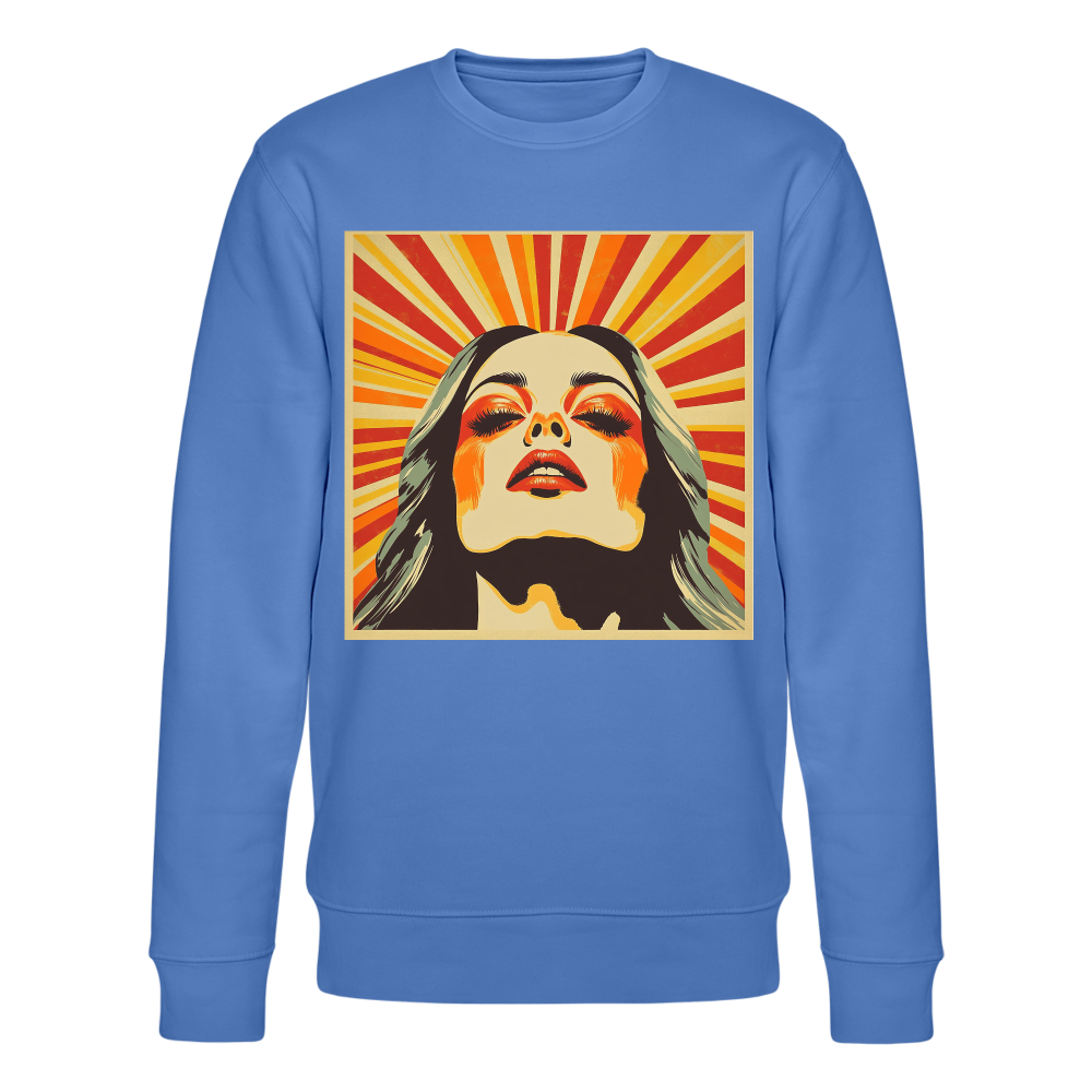 Sun Girl, Ekologisk sweatshirt CHANGER unisex från Stanley/Stella - blå