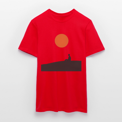 Under the sun, T-shirt unisex - röd