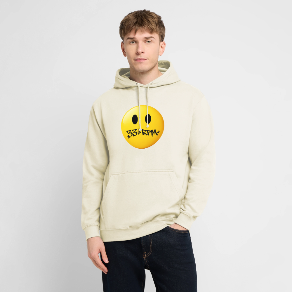 Turntable Grin, Luvtröja unisex - vaniljmilkshake