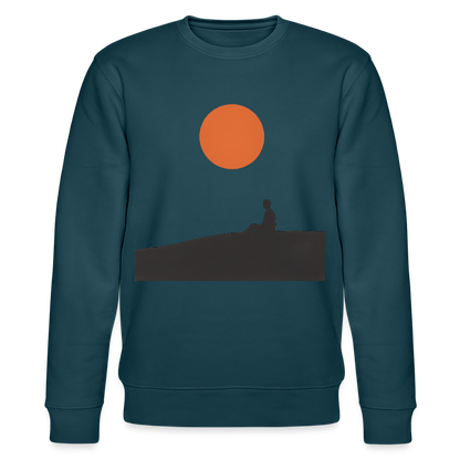 Under the sun, Ekologisk sweatshirt CHANGER unisex från Stanley/Stella - mörk petrol
