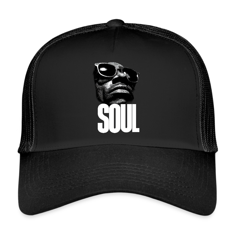 Soul Frequency, Trucker Cap - svart/svart