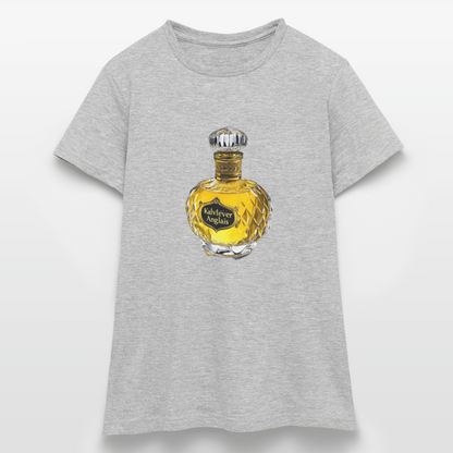 Eau de Perfume, T-shirt dam - gråmelerad