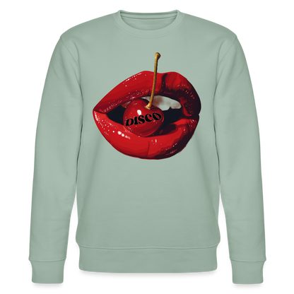 Taste of Disco, Ekologisk sweatshirt CHANGER unisex från Stanley/Stella - ljus grågrön
