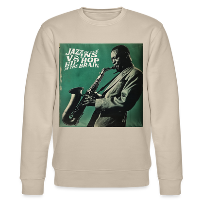 Groove in the Mind, Ekologisk sweatshirt CHANGER unisex från Stanley/Stella - beige