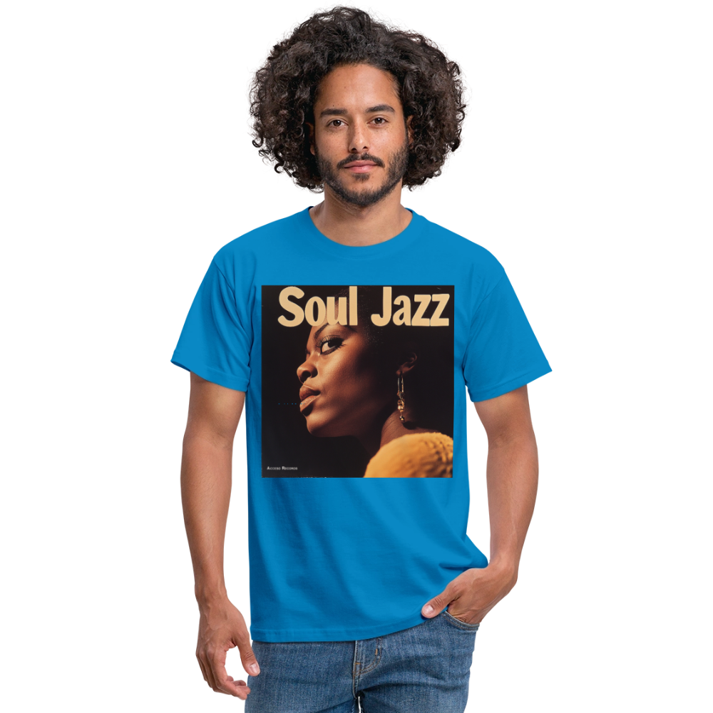 Acceso's Soul Groove: Jazz with a Beat, T-shirt herr - kungsblå