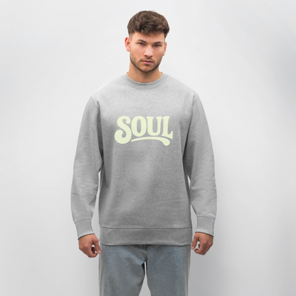 All About Soul, Ekologisk sweatshirt CHANGER unisex från Stanley/Stella - gråmelerad