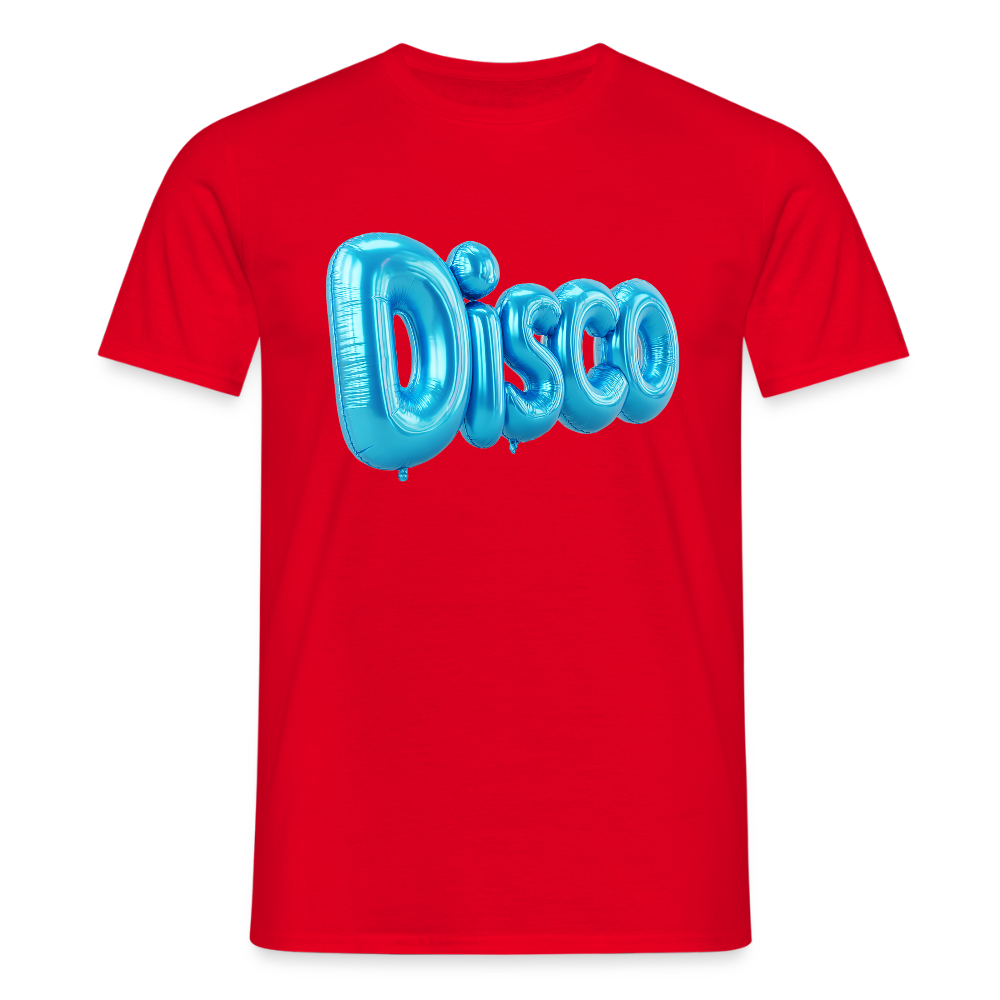 Pump the Disco, T-shirt herr - röd
