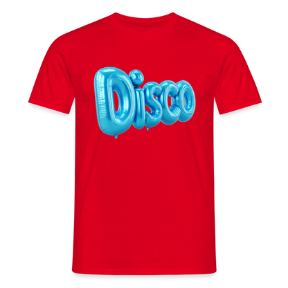 Pump the Disco, T-shirt herr - röd