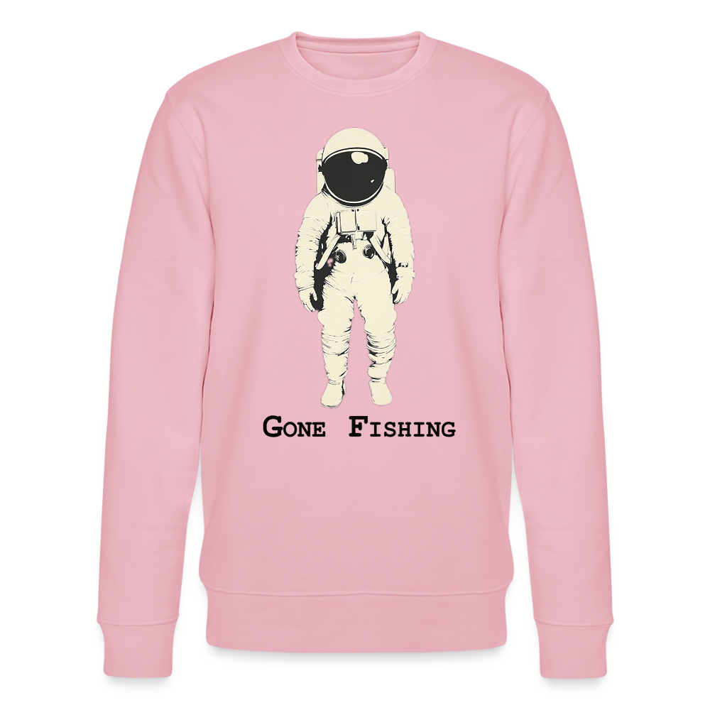 Drifting Beyond – Gone Fishing, Ekologisk sweatshirt CHANGER unisex från Stanley/Stella - ljusrosa