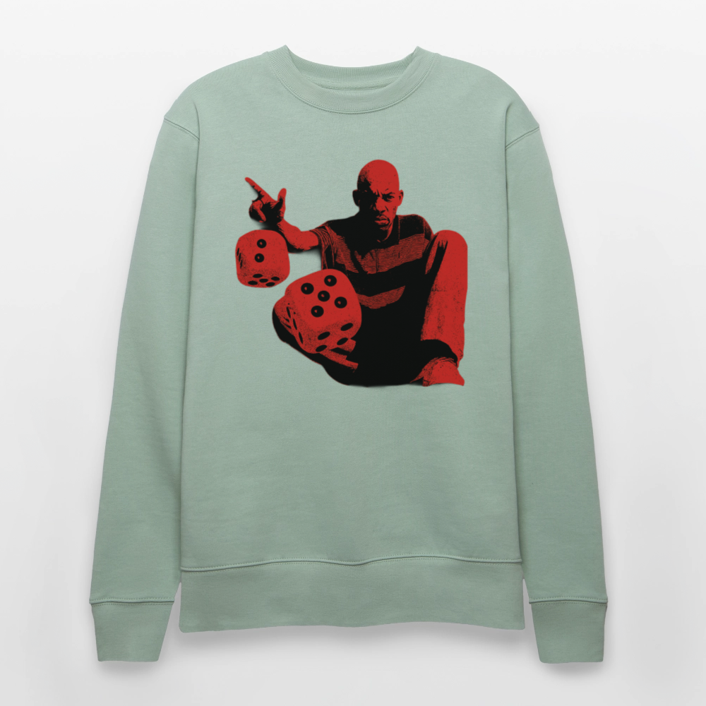 Six Side Story,  Ekologisk sweatshirt CHANGER unisex från Stanley/Stella - ljus grågrön