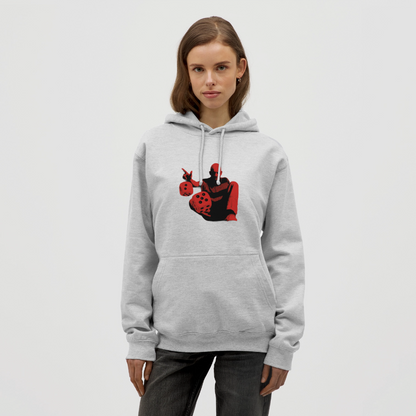 Six Side Story, Luvtröja unisex - ljusgråmelerad