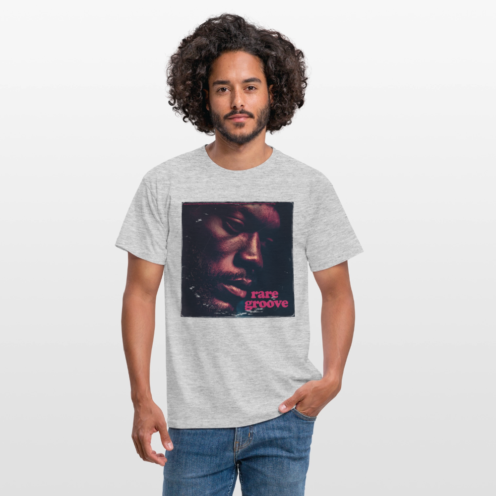 Groove Rare, T-shirt unisex - gråmelerad