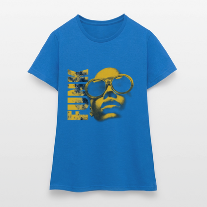 Funk Eternal, T-shirt dam - royalblå