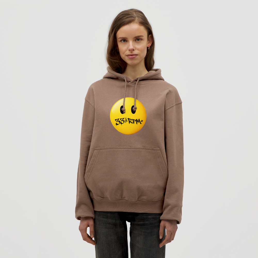 Turntable Grin, Luvtröja unisex - mocka