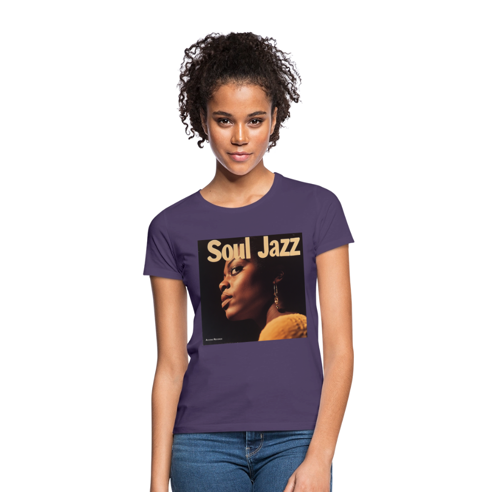 Acceso's Soul Groove: Jazz with a Beat, T-shirt dam - mörklila