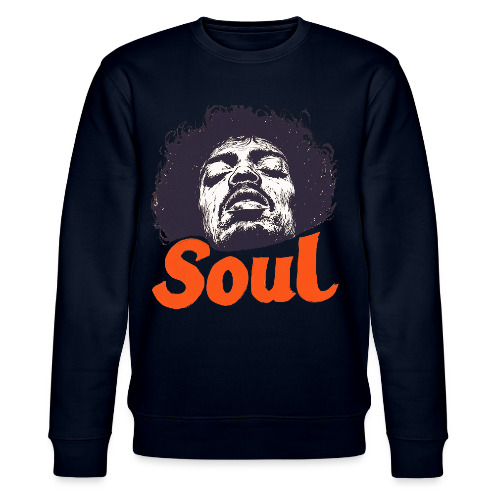 A Soul Awakening, Ekologisk sweatshirt CHANGER unisex från Stanley/Stella - marinblått